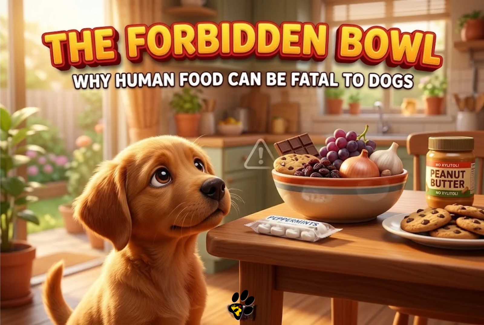The Forbidden Bowl: Why Human Food Can Be Fatal to Dogs