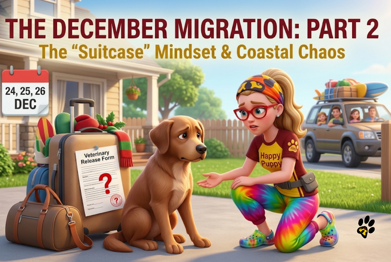 The December Migration, Part 2: The Suitcase Mindset and the Reality of Coastal Chaos